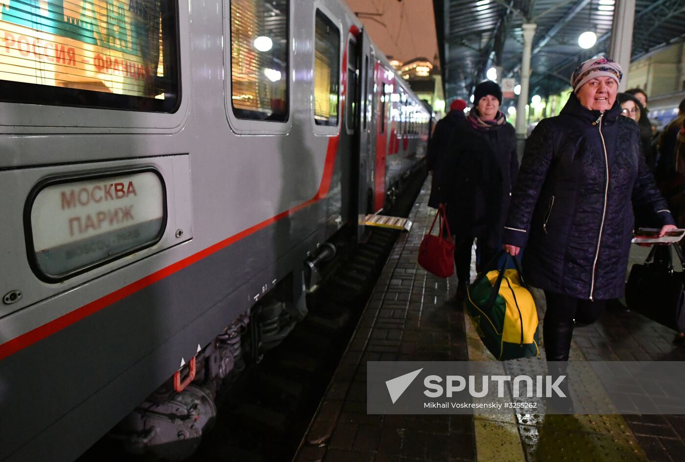 Direct rail services resumed between Russia and France
