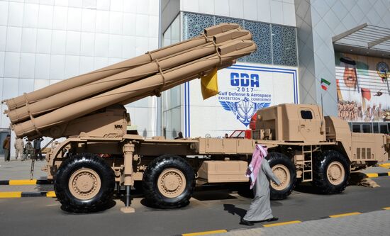 Gulf Defence & Aerospace 2017 international exhibition for arms and military equipment