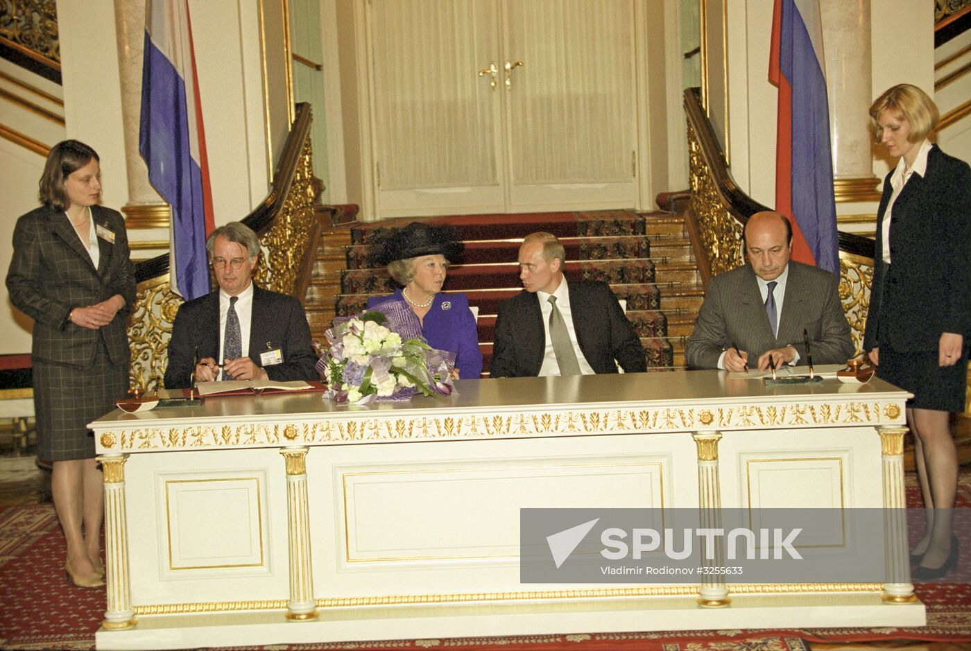 Beatrix of the Netherlands' visit to Russia