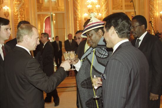 Ceremony to present credentials in Kremlin