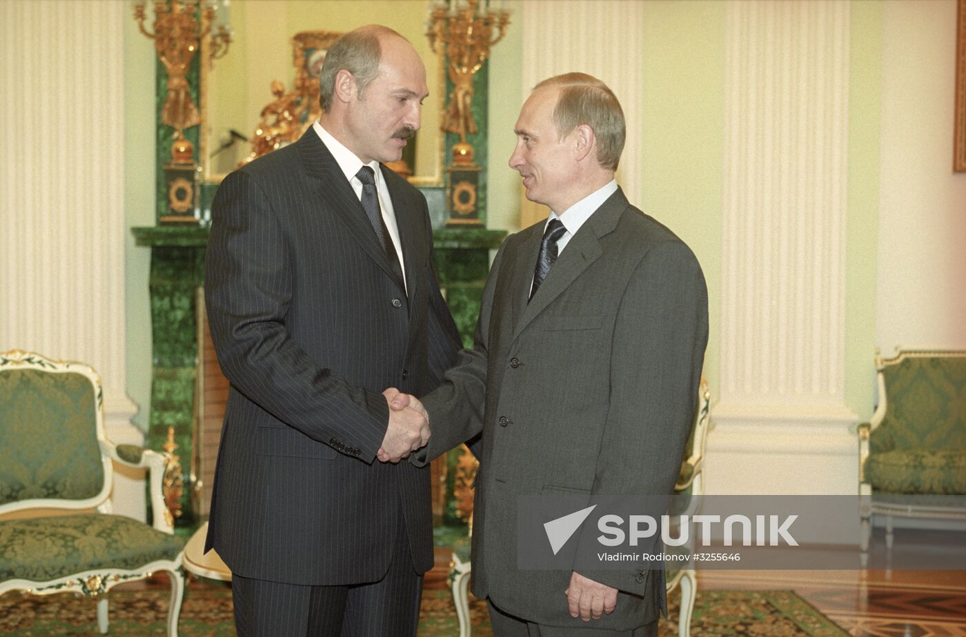 Belarusian President Alexander Lukashenko visits Moscow