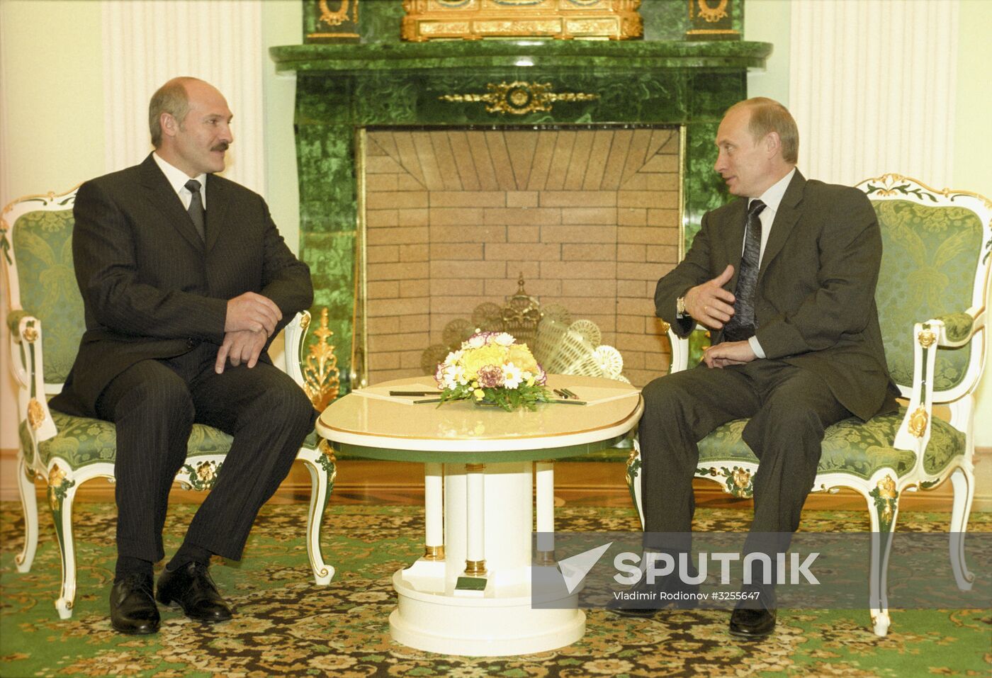 Belarusian President Alexander Lukashenko visits Moscow