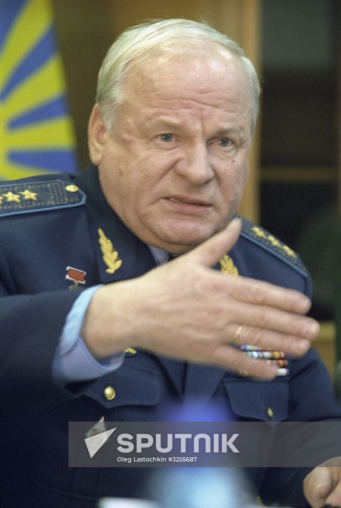 Chief Commander of the Russian Air Force Vladimir Mikhailov