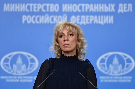 Briefing by Foreign Ministry Official Spokesperson Maria Zakharova