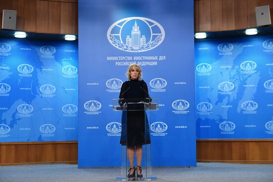 Briefing by Foreign Ministry Official Spokesperson Maria Zakharova
