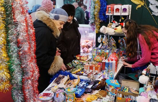 Christmas fair in Kaliningrad