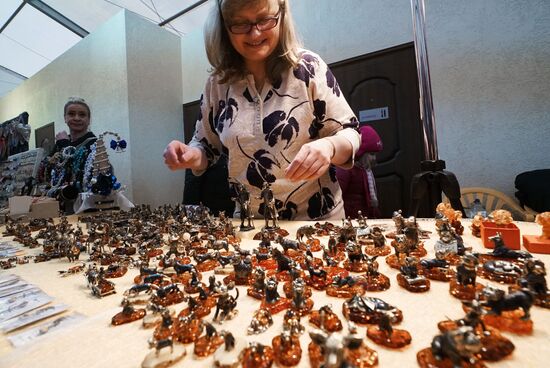 Christmas fair in Kaliningrad