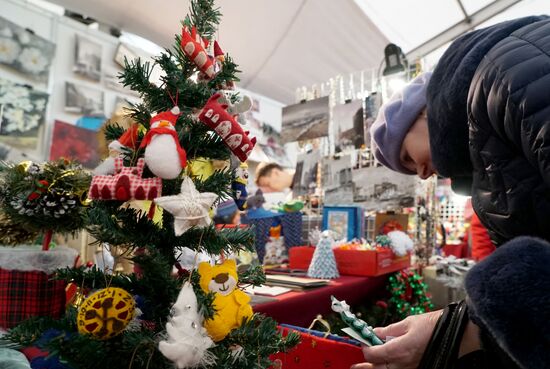 Christmas fair in Kaliningrad