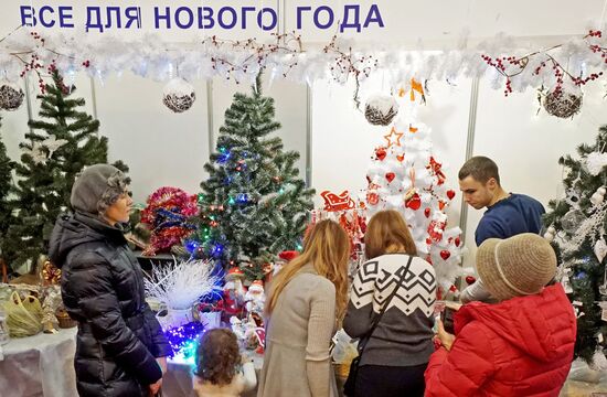 Christmas fair in Kaliningrad