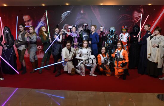 Moscow premiere of Star Wars: The Last Jedi