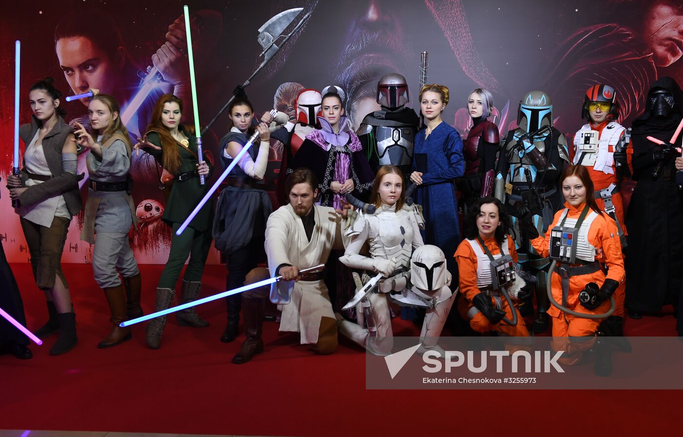 Moscow premiere of Star Wars: The Last Jedi