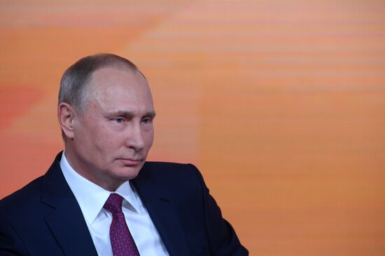 Vladimir Putin's annual news conference