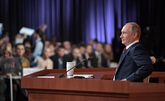 Vladimir Putin's annual news conference