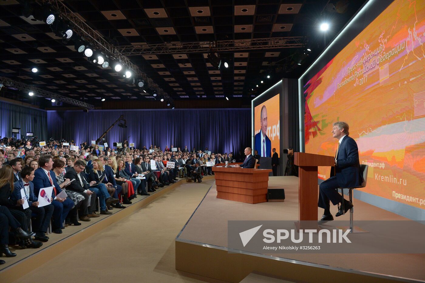 Vladimir Putin's annual news conference