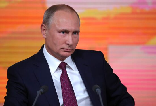 Vladimir Putin's annual news conference