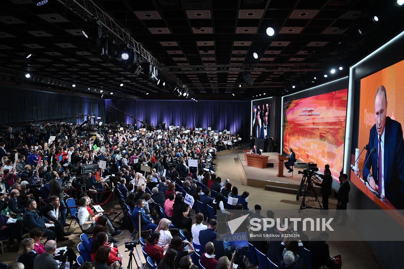 Vladimir Putin's annual news conference