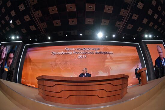 Vladimir Putin's annual news conference