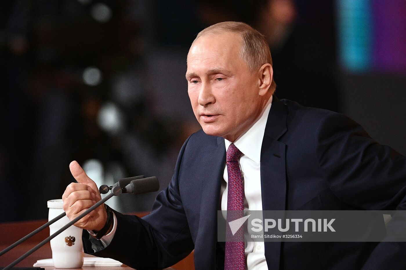 Vladimir Putin's annual news conference