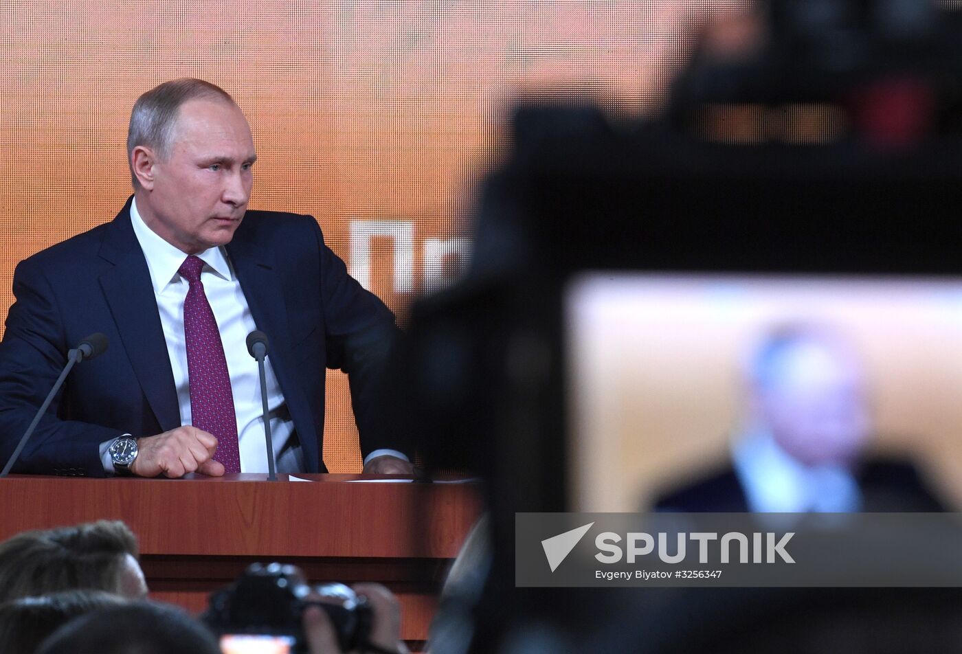 Vladimir Putin's annual news conference