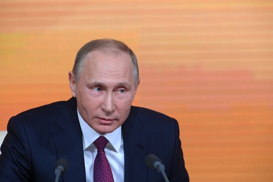 Vladimir Putin's annual news conference