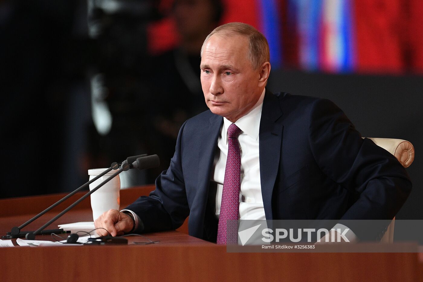 Vladimir Putin's annual news conference