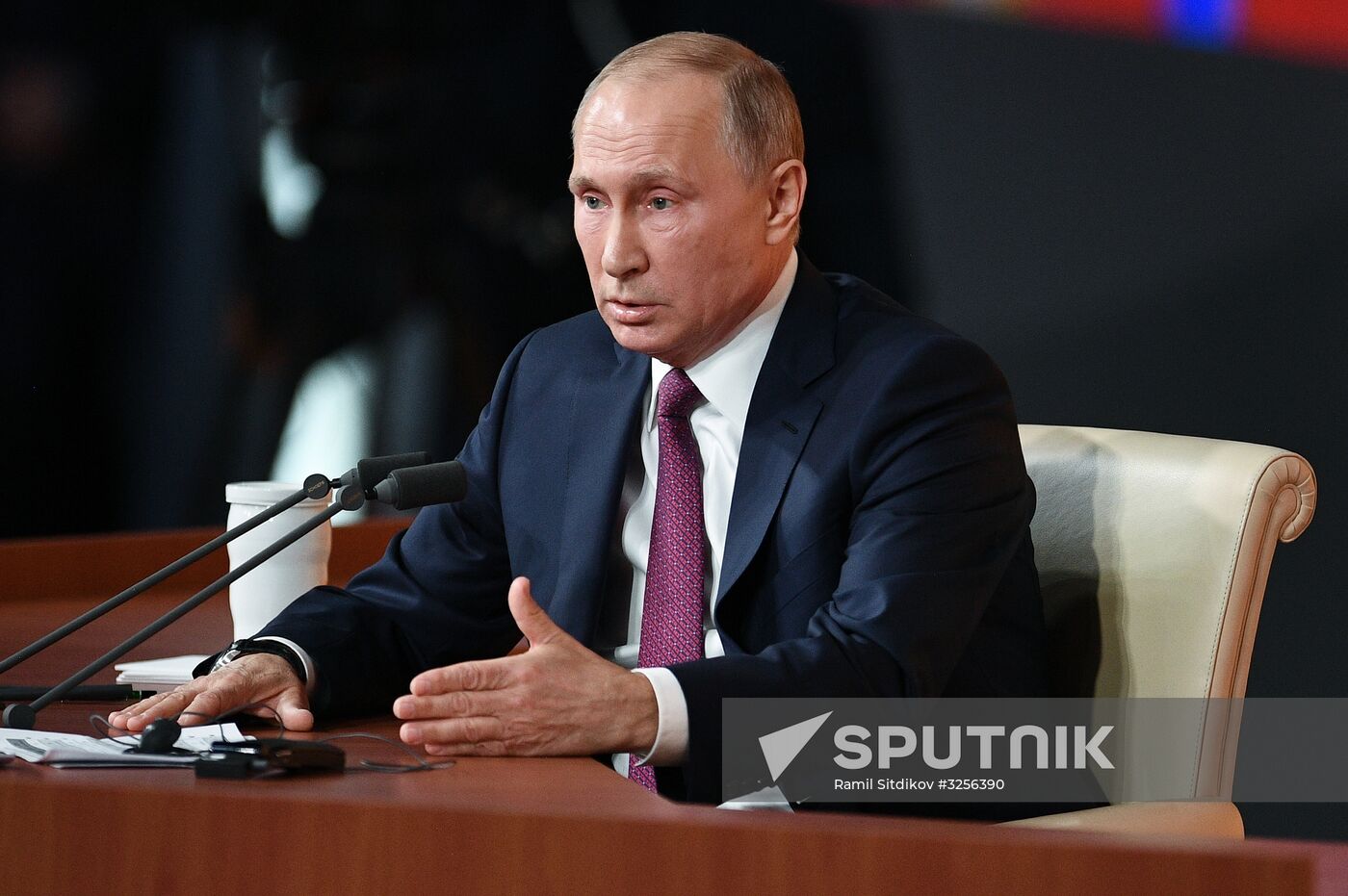 Vladimir Putin's annual news conference