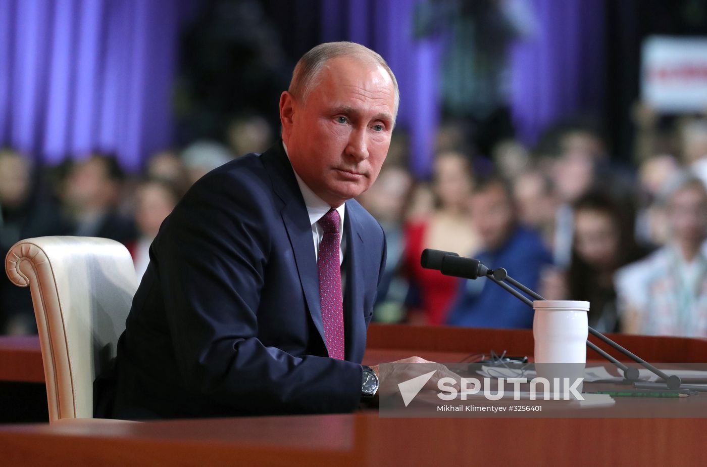 Vladimir Putin's annual news conference