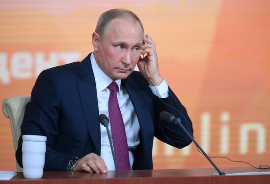 Vladimir Putin's annual news conference
