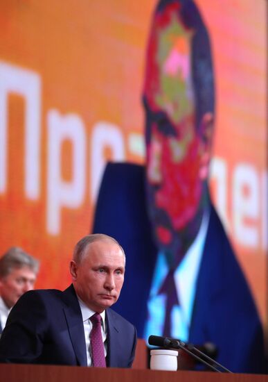 Vladimir Putin's annual news conference