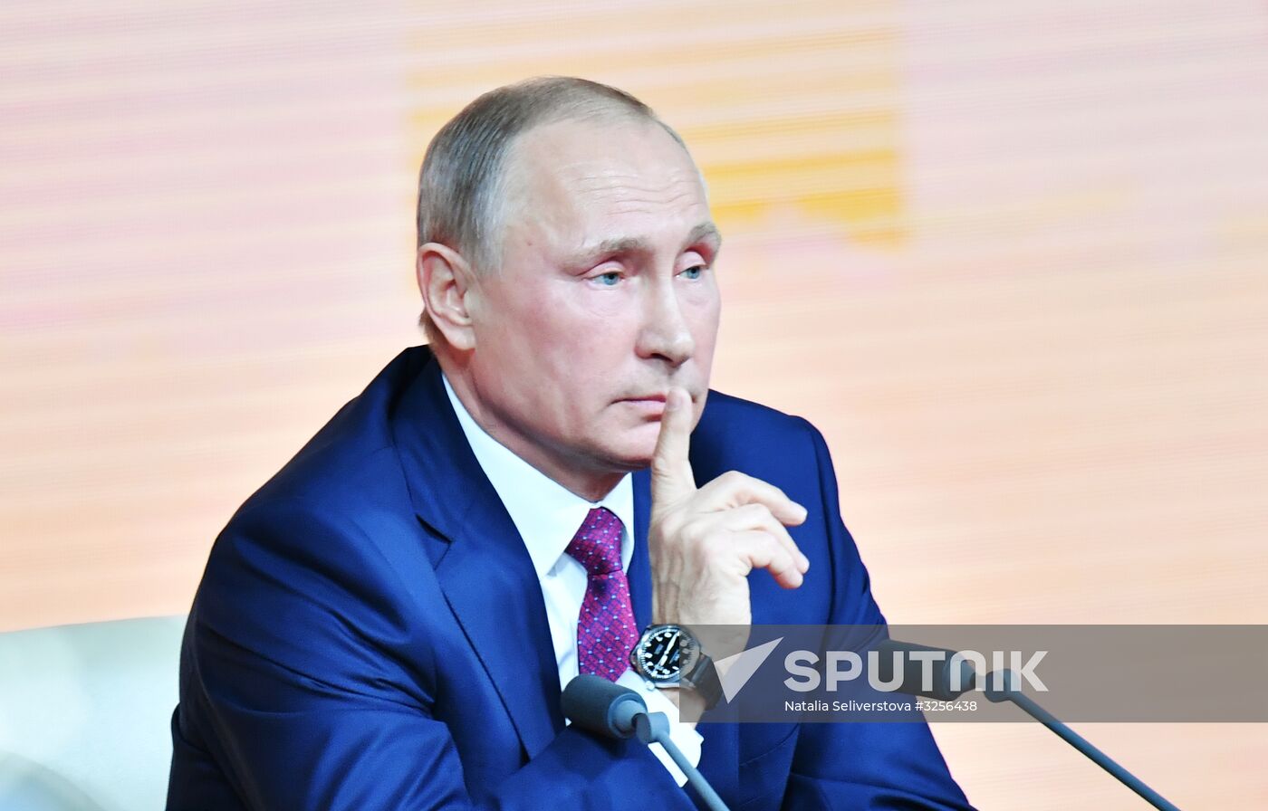 President Vladimir Putin's annual news conference