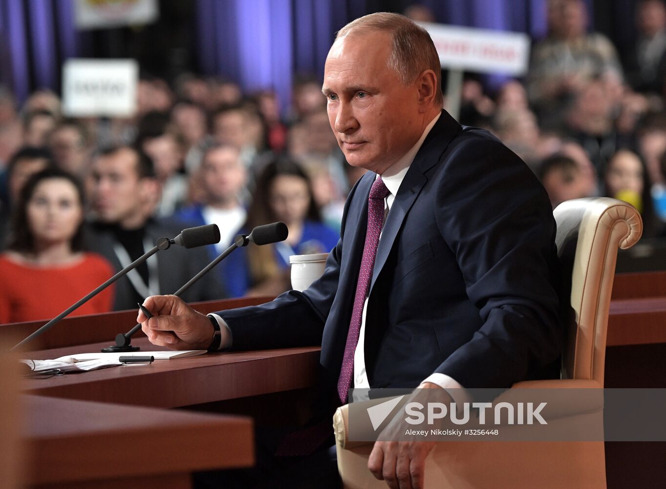 Vladimir Putin's annual news conference