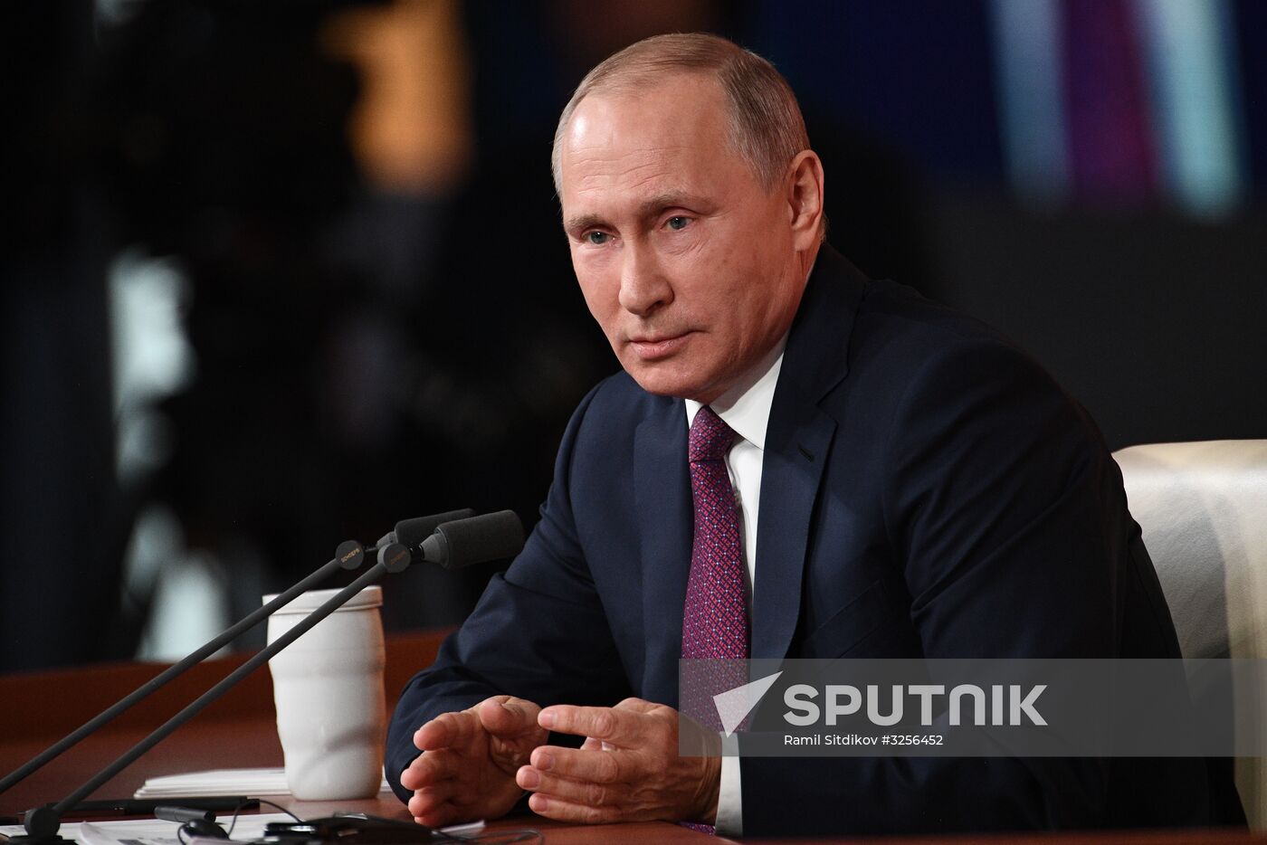 Vladimir Putin's annual news conference