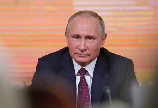 Vladimir Putin's annual news conference