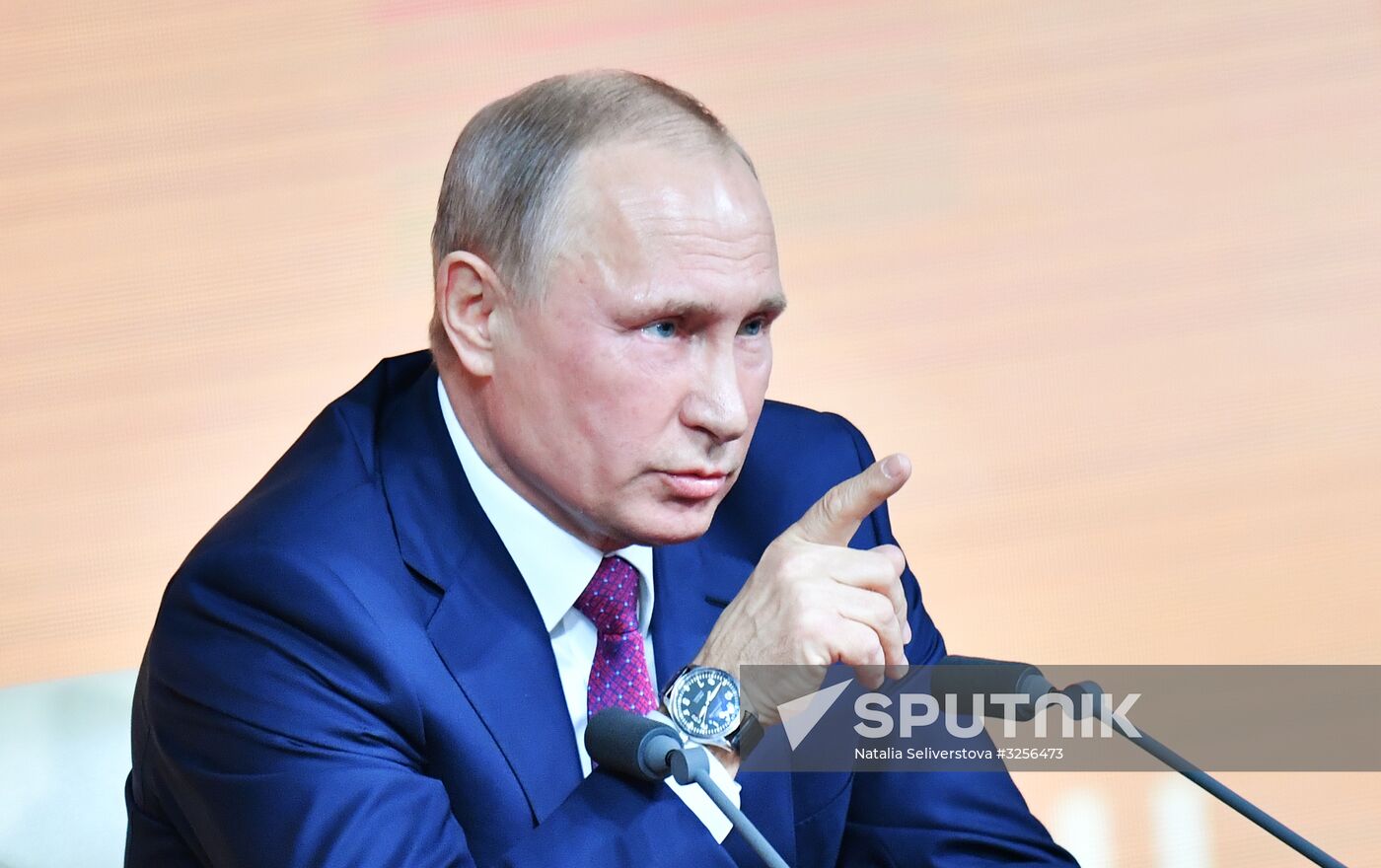 Vladimir Putin's annual news conference