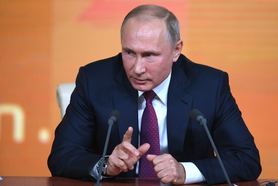 Vladimir Putin's annual news conference