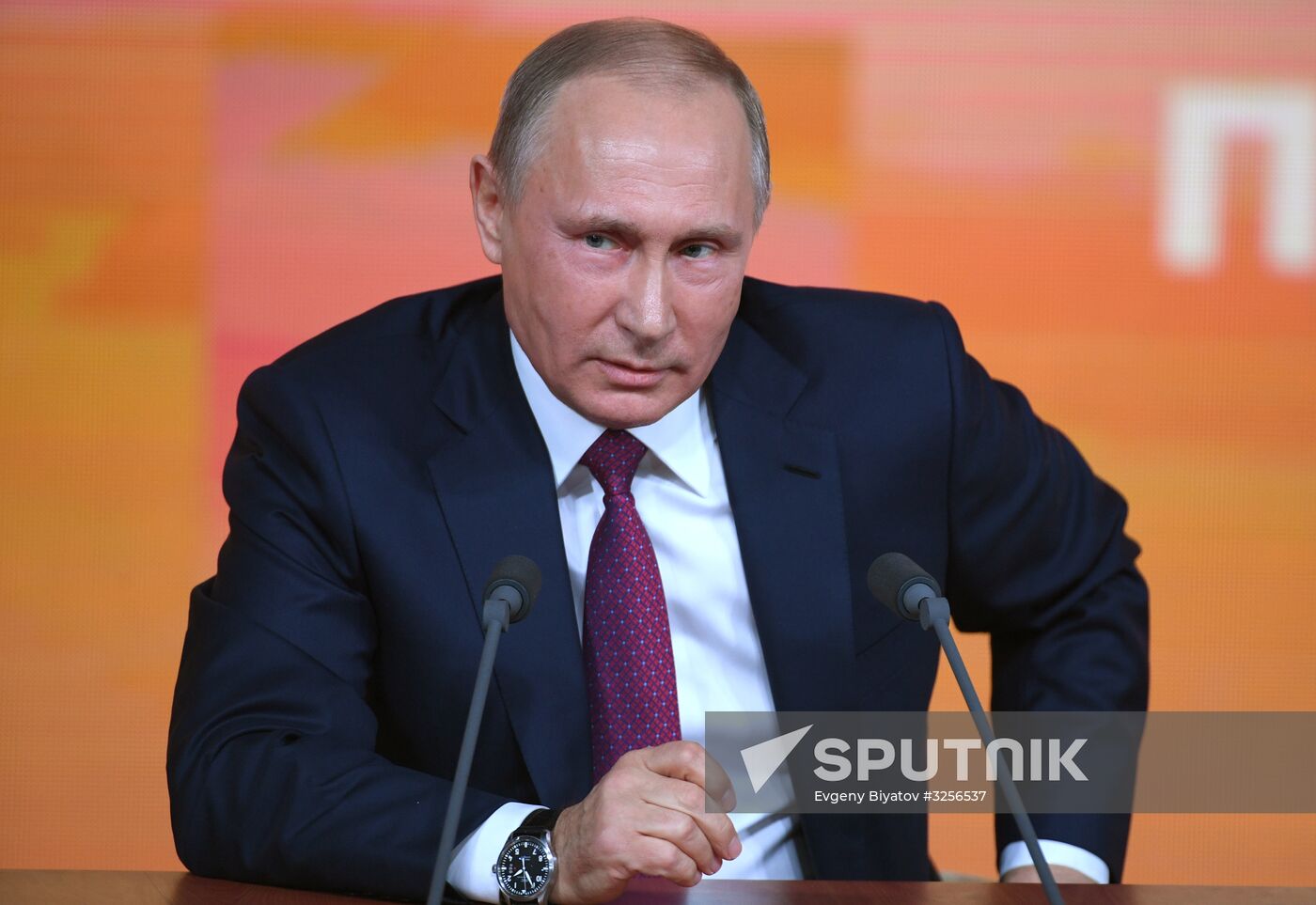 Vladimir Putin's annual news conference