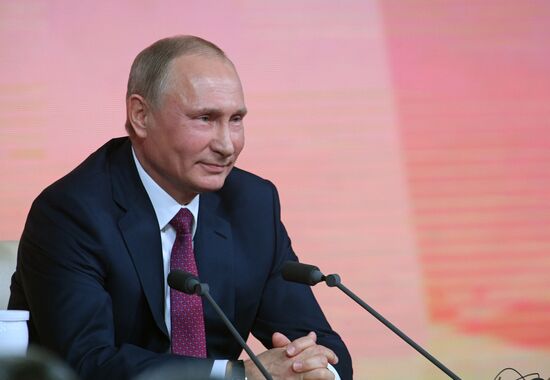 Vladimir Putin's annual news conference