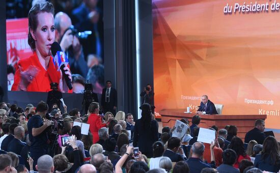 Vladimir Putin's annual news conference