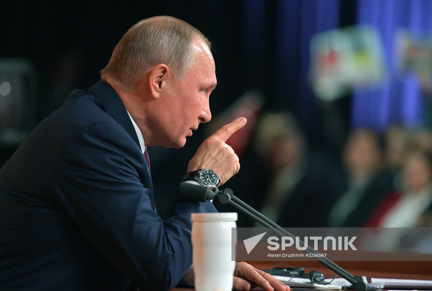 Vladimir Putin's annual news conference