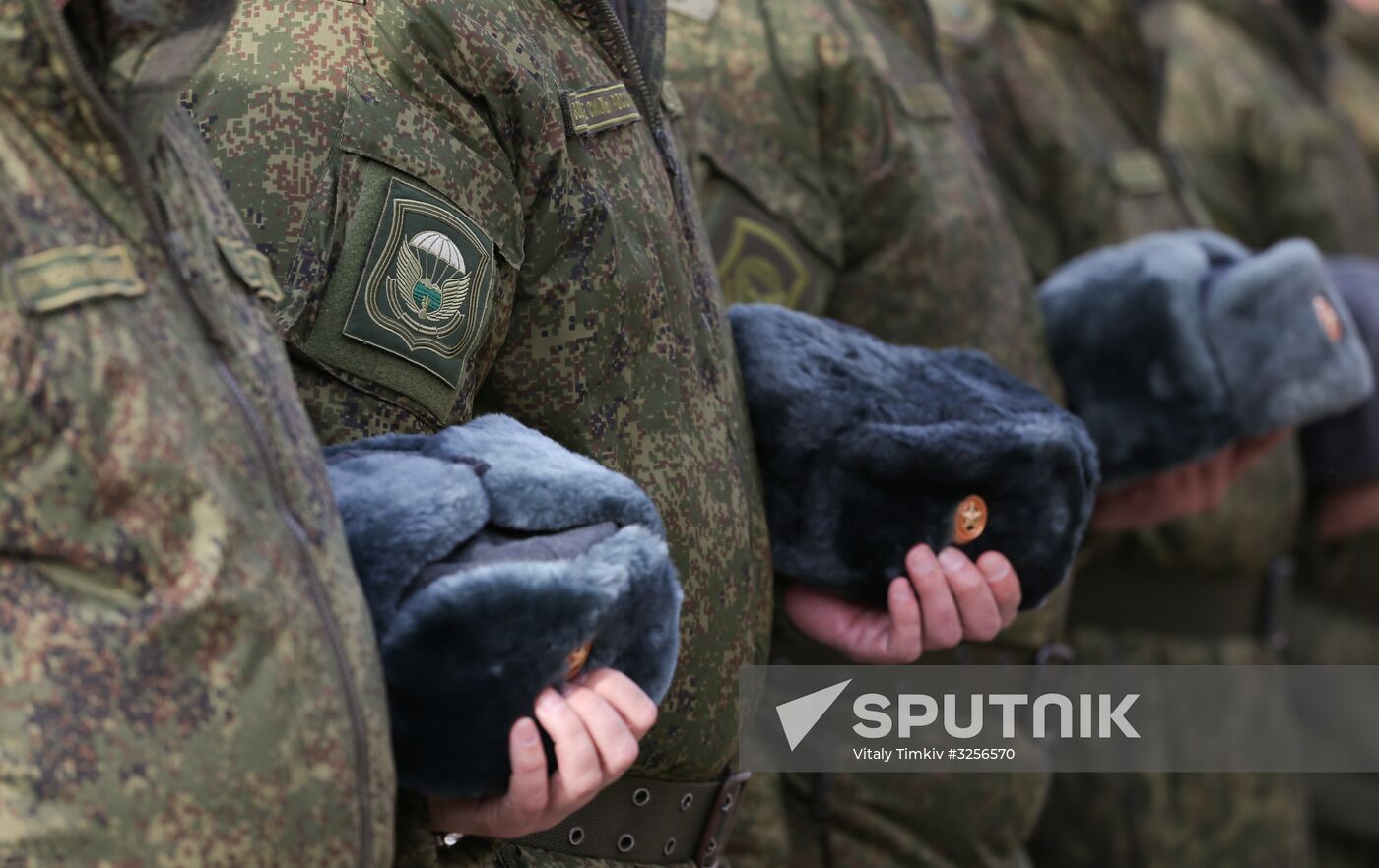 Special task medical unit returns from Syria
