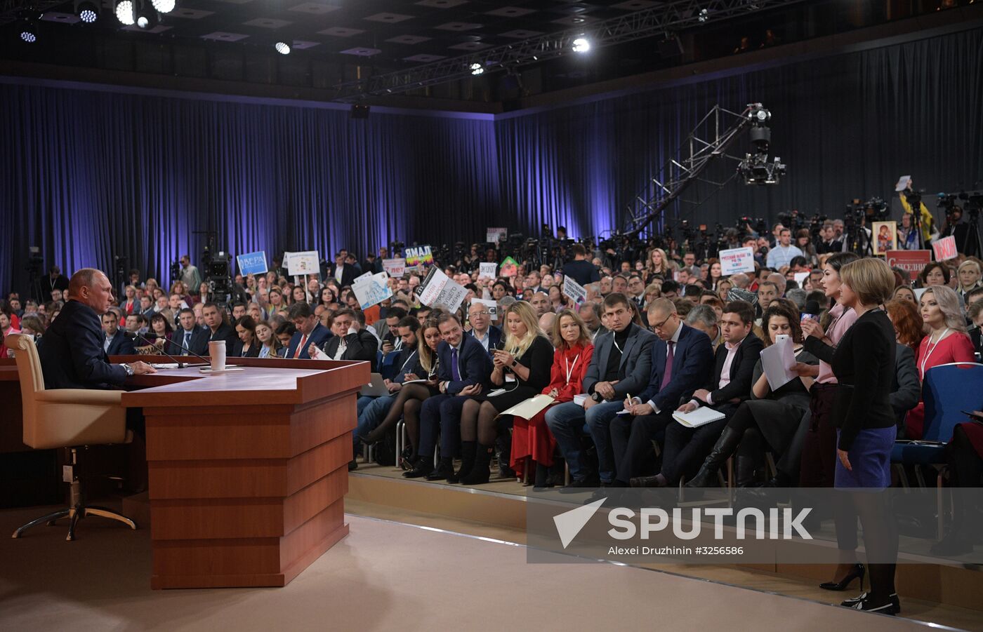 Vladimir Putin's annual news conference