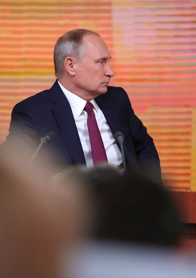 Vladimir Putin's annual news conference