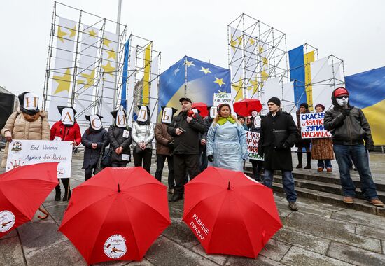 Rally in Kiev to support sex workers