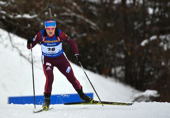 IBU World Cup Biathlon 3. Women's sprint
