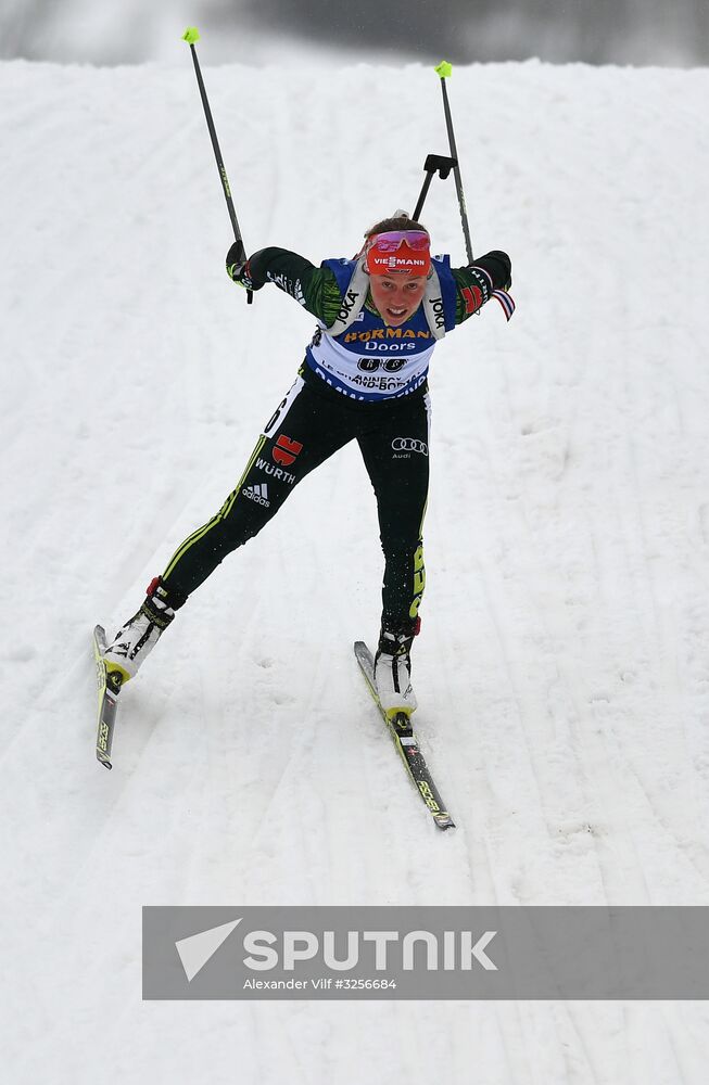 IBU World Cup Biathlon 3. Women's sprint