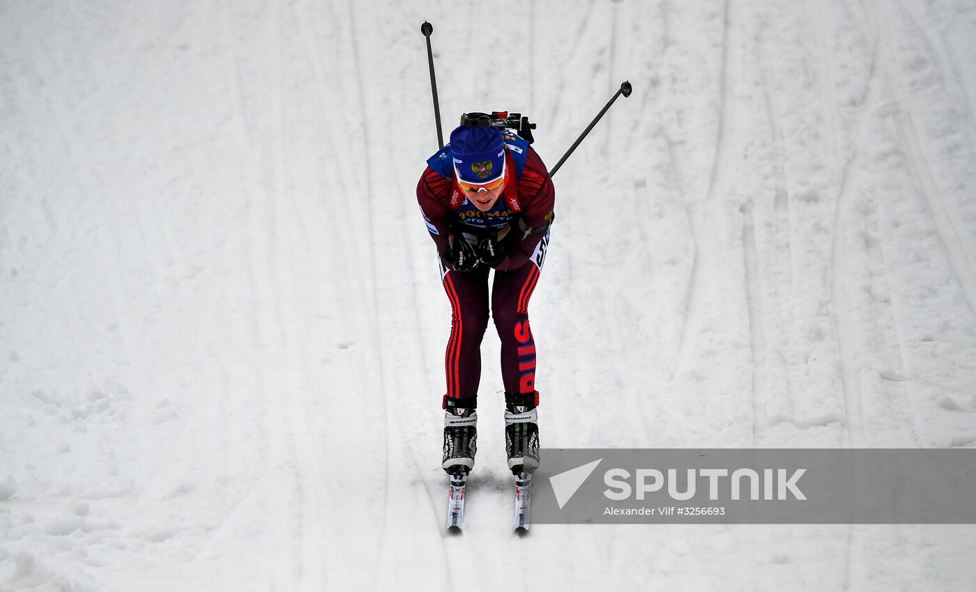 IBU World Cup Biathlon 3. Women's sprint
