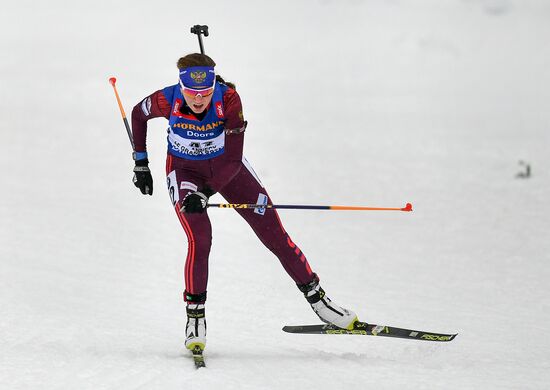 IBU World Cup Biathlon 3. Women's sprint