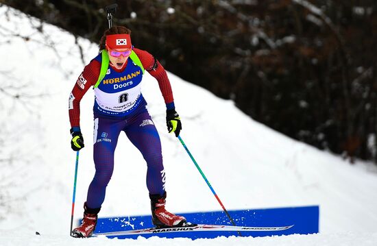 IBU World Cup Biathlon 3. Women's sprint