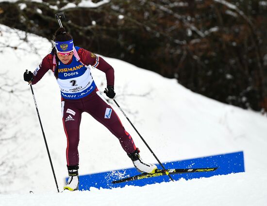 IBU World Cup Biathlon 3. Women's sprint