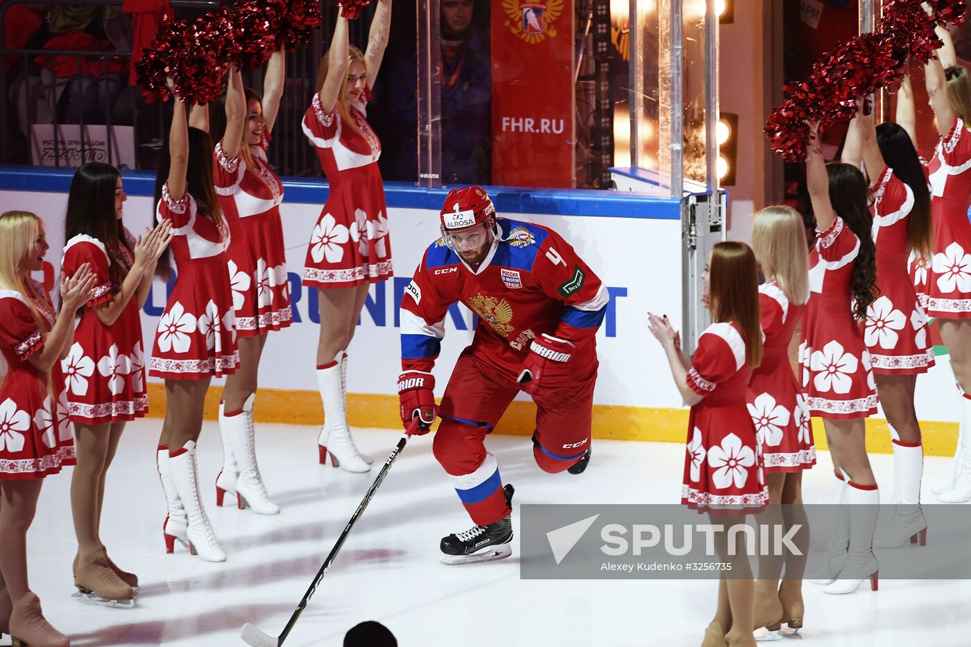 Ice hockey. Channel One Cup. Russia vs. Sweden